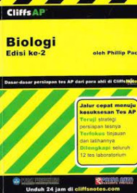 Image of CliffsAP BIOLOGI Edisi Ke-2