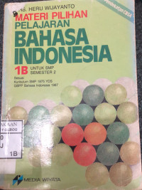 Image of Materi Pilihan Pelajaran Bahasa Indonesia